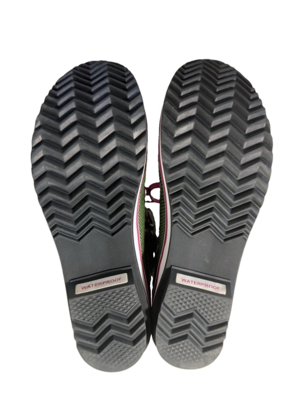Sorel Tivoli Boots Size 9 All Weather Duck Boot Green Snake Print - Picture 4 of 15